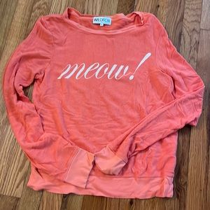 Wildfox Jumper - Meow